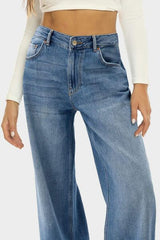 Hazel Blues® | High Waist Wide Leg Jeans