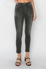 Hazel Blues® | RISEN High Rise Ankle Skinny Jeans