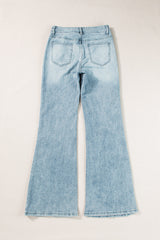 Hazel Blues® | Wide Leg Jeans with Pockets