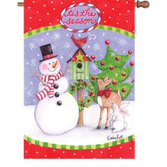 28 in. Flag - Festive Friends