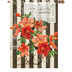 28 in. Flag - Springtime Azalea