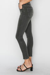 Hazel Blues® | RISEN High Rise Ankle Skinny Jeans