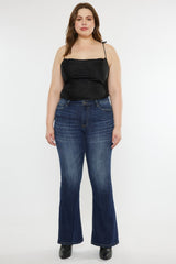 Hazel Blues® | Kancan Mid Rise Slim Flare Jeans