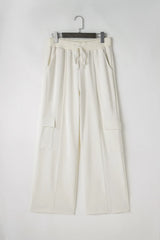 Hazel Blues® | Drawstring High Waist Pants with Pockets