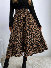 Hazel Blues® | Printed Elastic Waist Midi Skirt