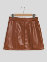 Hazel Blues® | Mini Skirt with Zipper
