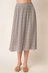 Hazel Blues® | Mittoshop Printed Midi Skirt