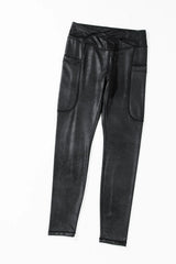 Hazel Blues® | Pocketed V-Cut Waist Leggings