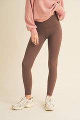 Hazel Blues® | Yelete Fleece Lined High Waisted Leggings