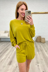 Hazel Blues® | Oversized Top & Shorts Set