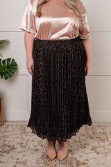 Hazel Blues® | Just What You Wanted Floral Print Pleated Skirt