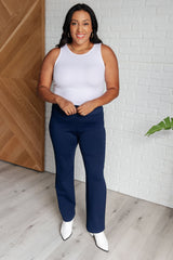 Hazel Blues® | Magic Straight Pants in Navy