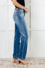 Hazel Blues® | Nivea Vintage Wash Thermal Straight Jeans