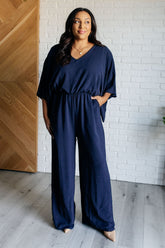 Hazel Blues® | Up to Something Wide Leg Jumpsuit