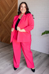 Hazel Blues® | Vigilante Stuff Pleated Trousers in Hot Pink