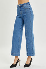 Hazel Blues® | RISEN High Rise Wide Leg Jeans