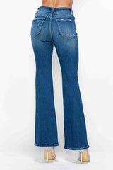 Hazel Blues® | bytos High Rise Bootcut Jeans with Pockets