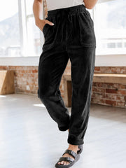 Hazel Blues® | Drawstring Pants with Pockets