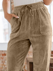 Hazel Blues® | Drawstring Pants with Pockets