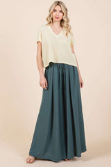 Hazel Blues® | Mittoshop Pleated Wide Leg Pants