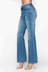 Hazel Blues® | bytos Cat's Whiskers Mid Rise Bootcut Jeans