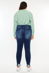 Hazel Blues® | Kancan High Rise Frayed Ankle Skinny Jeans
