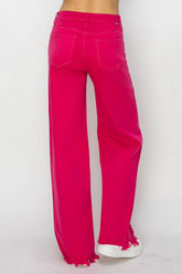 Hazel Blues® | RISEN High Rise Wide Leg Jeans