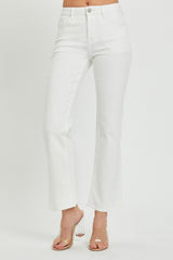 Hazel Blues® | RISEN Mid Rise Bootcut Jeans with Pockets