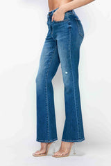 Hazel Blues® | bytos High Rise Bootcut Jeans with Pockets