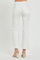 Hazel Blues® | RISEN Mid Rise Bootcut Jeans with Pockets