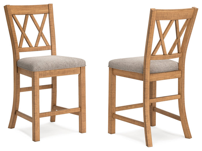 Havonplane Upholstered Barstool