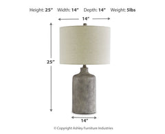 Linus Ceramic Table Lamp