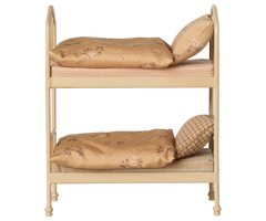 Maileg Bunk Bed, Mouse, Wheat