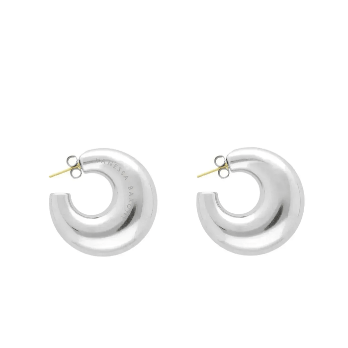 Moon Earring Silver