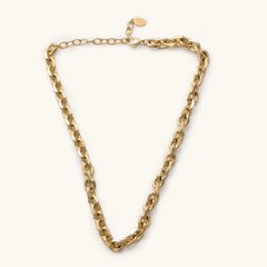 Nikki Smith Designs Eloise Chunky Chain Necklace, Gold