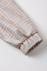 Quincy Mae Rain Coat, Blue Plaid