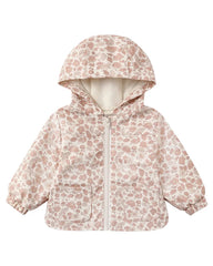 Quincy Mae Rain Coat, Pink Blossom