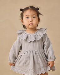 Quincy Mae Thalia Romper, Cloud