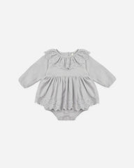Quincy Mae Thalia Romper, Cloud