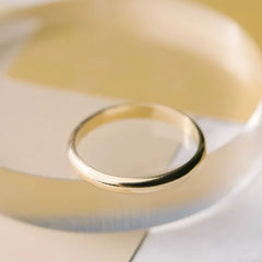 The Land of Salt Thick Round Ring - Multiple Options