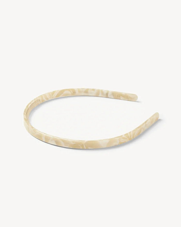 Ultralight Thin Headband in Ivory