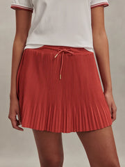 Varley Davina High-Rise Skort 15", Baked Apple