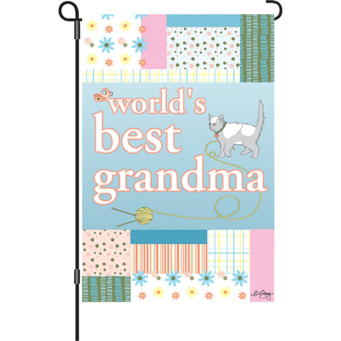 12 in. Flag - Best Grandma