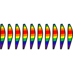 12 in. Hot Air Balloon - Classic Rainbow