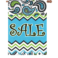 28 in. Flag - Paisley Sale