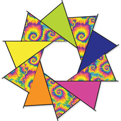 40 in. F-Stop Spinner for Kites and Line - Tie Dye