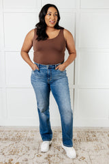 Hazel Blues® |  Nivea Vintage Wash Thermal Straight Jeans