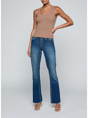 Adira Scoopneck Tank in Hazelnut