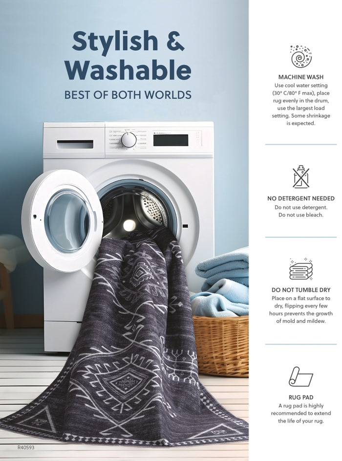 Bunchly Washable Rug