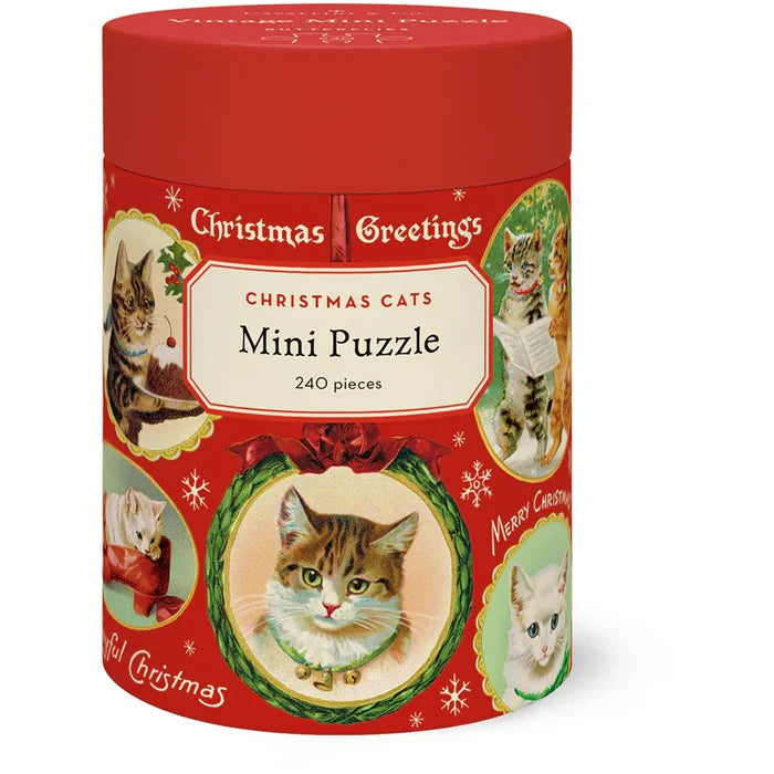 Cavallini & Co 240 Piece Vintage Print Mini Puzzles - Multiple Options